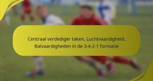 Centraal verdediger taken, Luchtvaardigheid, Balvaardigheden in de 3-4-2-1 formatie
